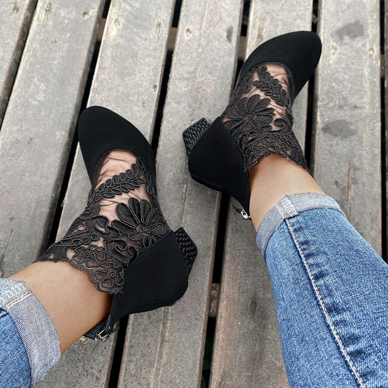 Zorya | Damesschoenen met lage hak – luchtige, elegante schoenen met lage hak en comfortabel instapmodel