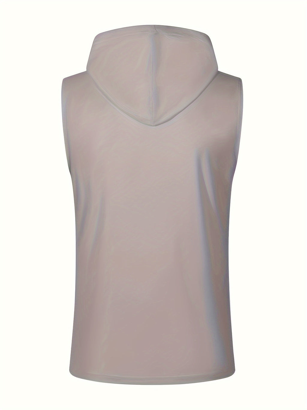 Acton | Heren mouwloze hooded Henley Tank - Ademend sportshirt