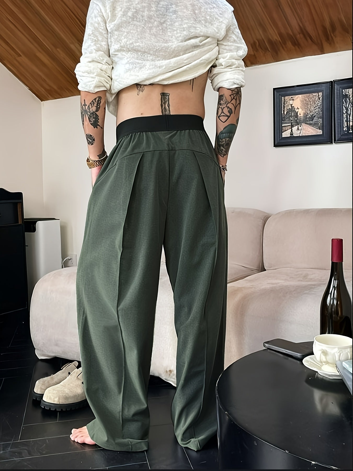 Arnthor | Lässige Herrenhose mit lockerer Passform und elastischem Bund