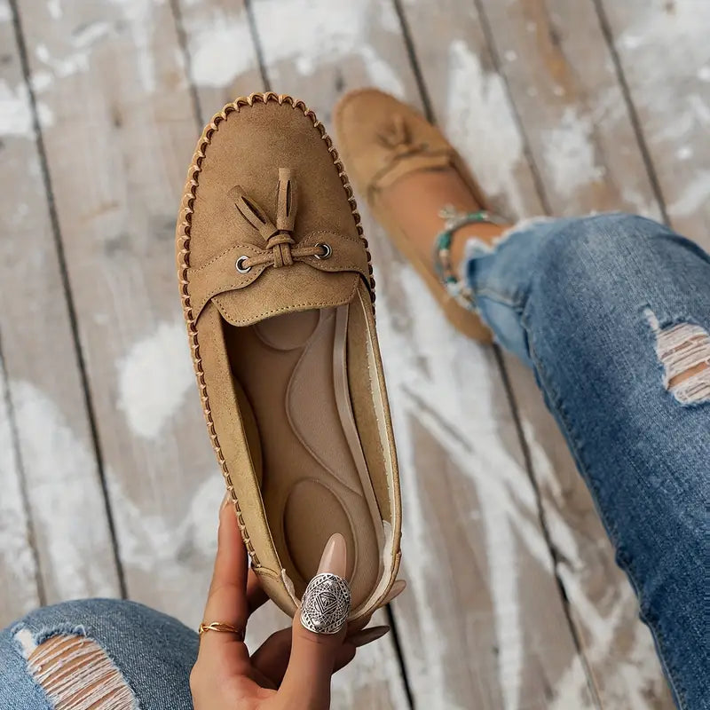 Sharina | Mocassins souples à enfiler pour femmes - Mocassins décontractés, légers et respirants