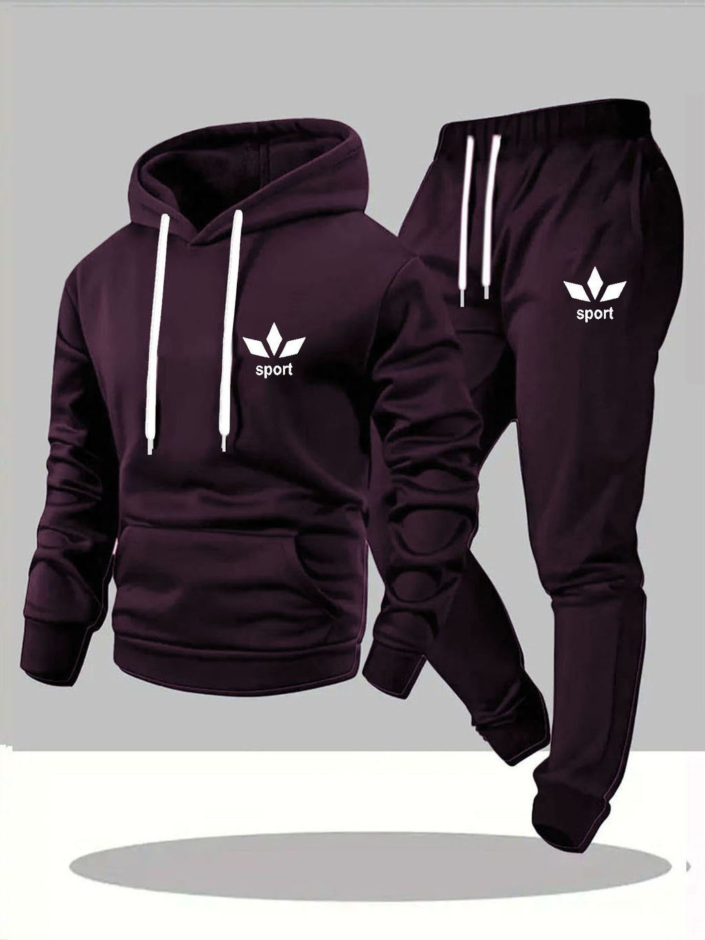 Bardon | Casual sport hoodie & joggingbroek set – Lichtgewicht joggingpak, comfortabele tweedelige outfit