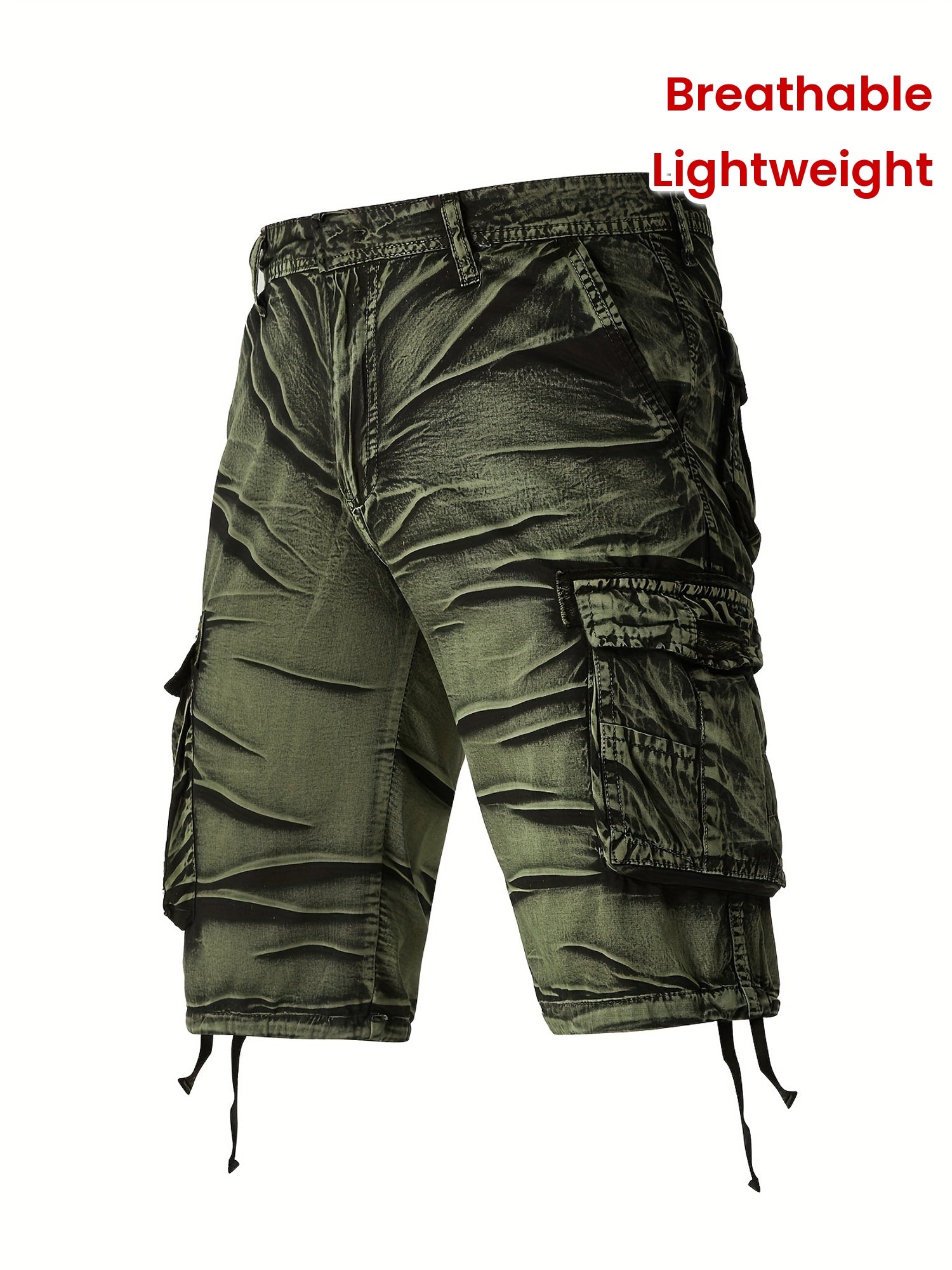 Rionel | Camo-cargoshorts voor heren – Streetstyle, casual, met militaire print, meerdere zakken, losse pasvorm