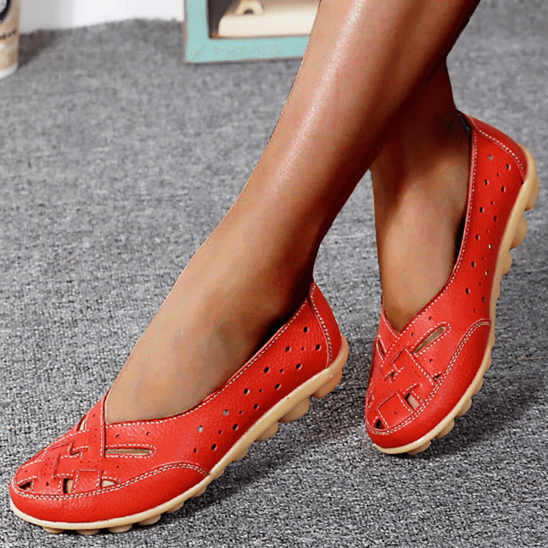 Esmira | Zacht Gewatteerde Platte Schoenen voor Dames – Flexibele, Lichtgewicht Comfortschoenen voor Elke Dag