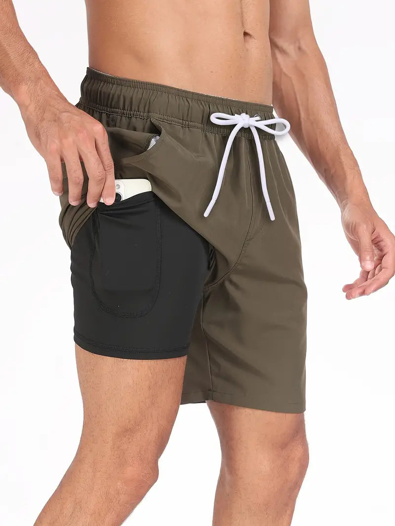 Orvior | Sneldrogende zwemshort voor heren – Lichtgewicht, ademend polyester