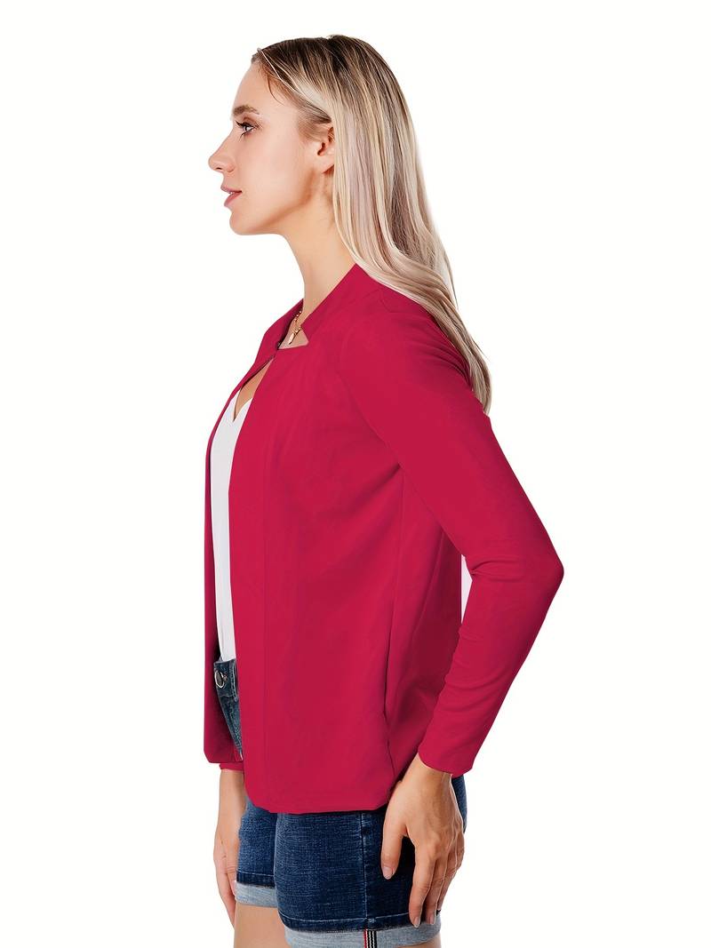 Bexley | Blazer élégant ouvert pour femme - Coupe chic pour un look professionnel et décontracté