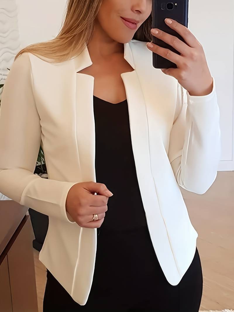 Bexley | Blazer élégant ouvert pour femme - Coupe chic pour un look professionnel et décontracté