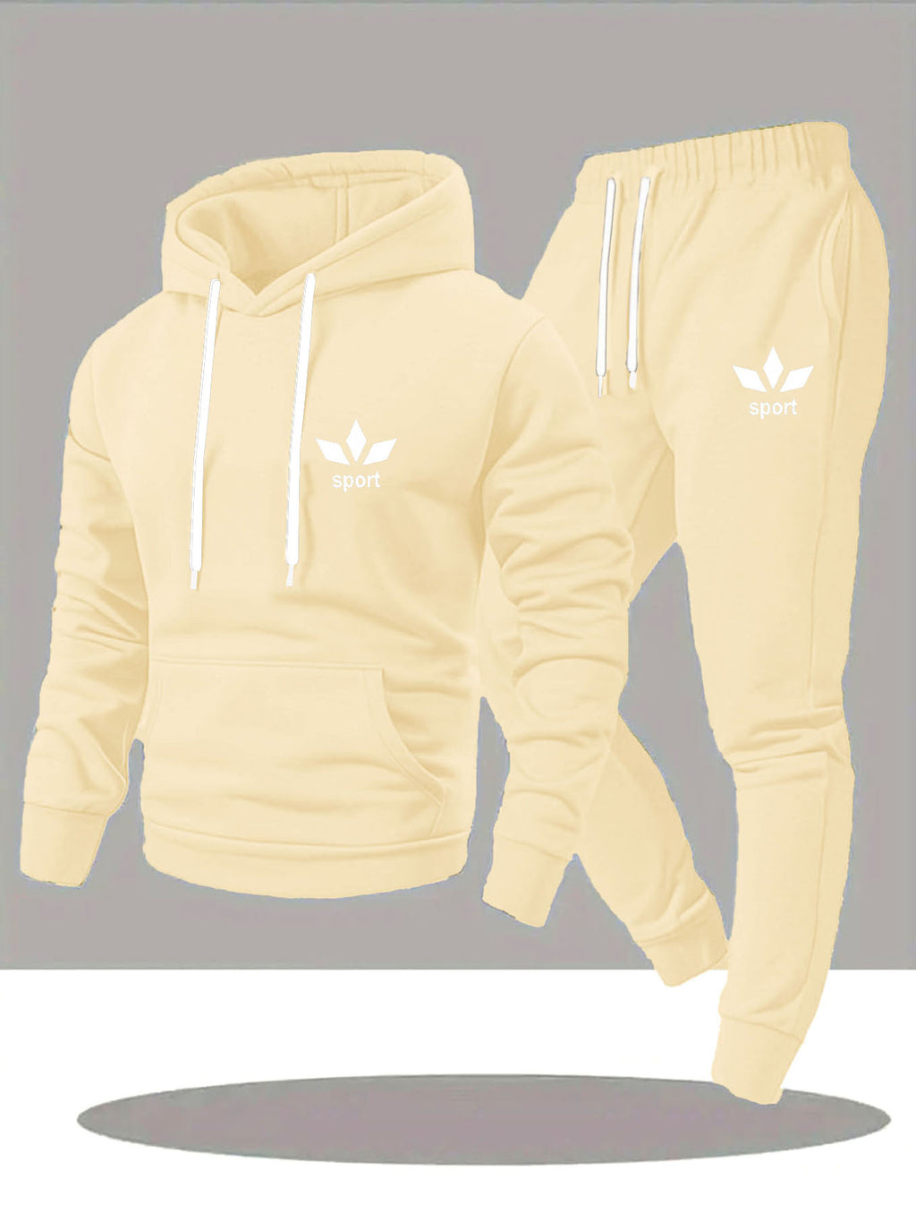 Bardon | Casual sport hoodie & joggingbroek set – Lichtgewicht joggingpak, comfortabele tweedelige outfit