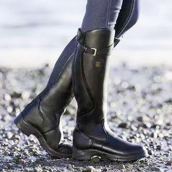 Nimbra | Bottes hautes élégantes et imperméables pour femmes - Antidérapantes, chaussures tendance pour l'hiver