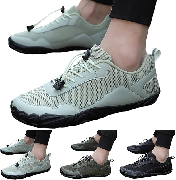 TrailFlex | Unisex Waterdichte Barefoot Wandelschoenen – Orthopedische Instap Mesh Sport Water Schoenen