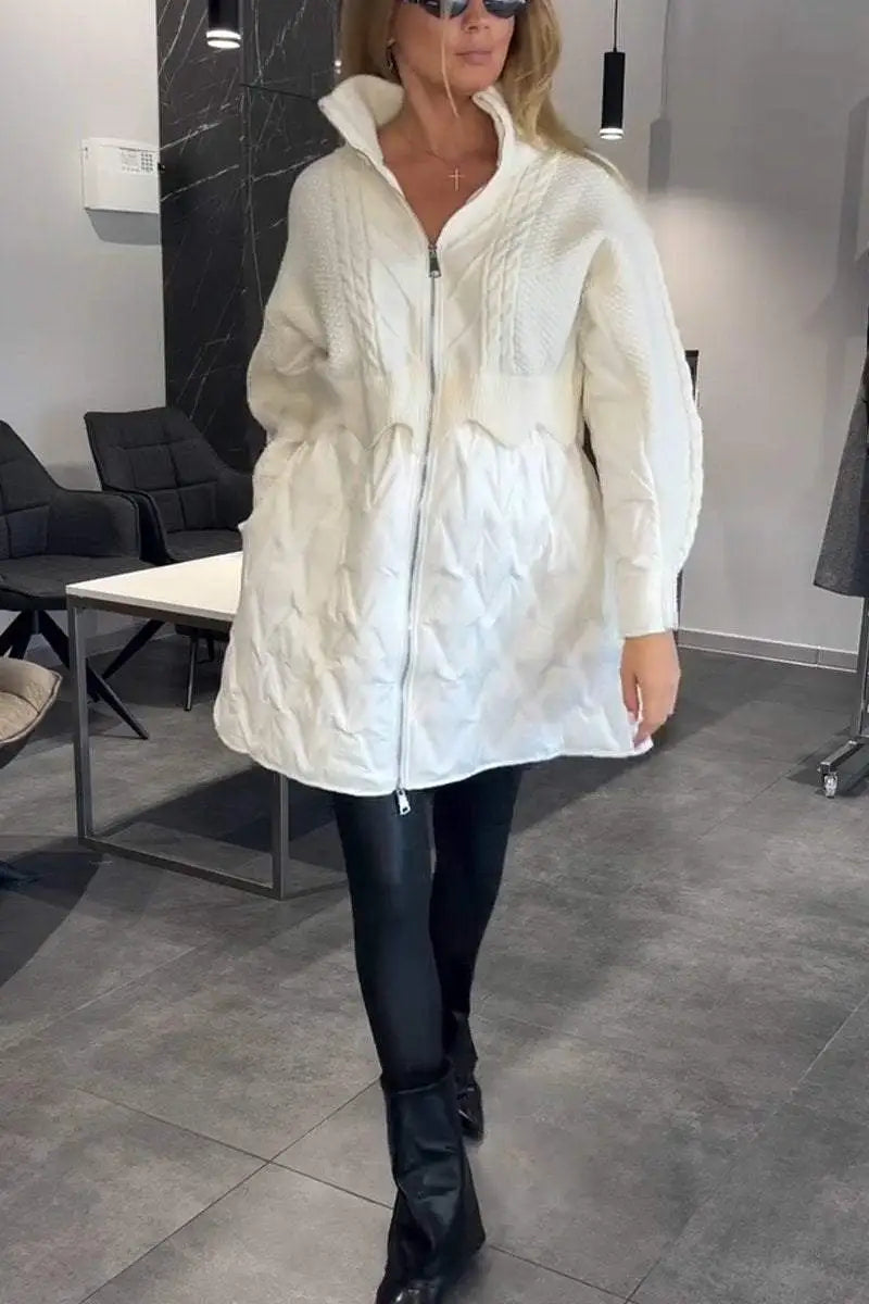 Ulara | Veste douce et confortable pour femme – Manteau d'hiver léger, chaud et élégant