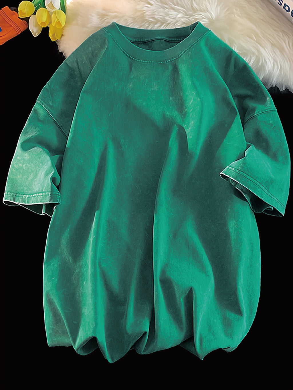Paxen | Zwaar gewicht, gewassen T-shirt met vintage-look, unisex, losse pasvorm