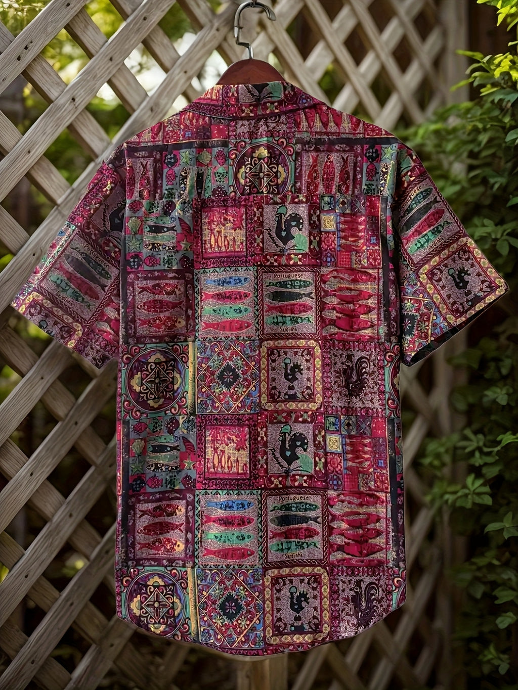 Zayor | Heren 3D Digitale Print T-shirt – Etnische Tribal Graphic Tee, Casual Losse Pasvorm