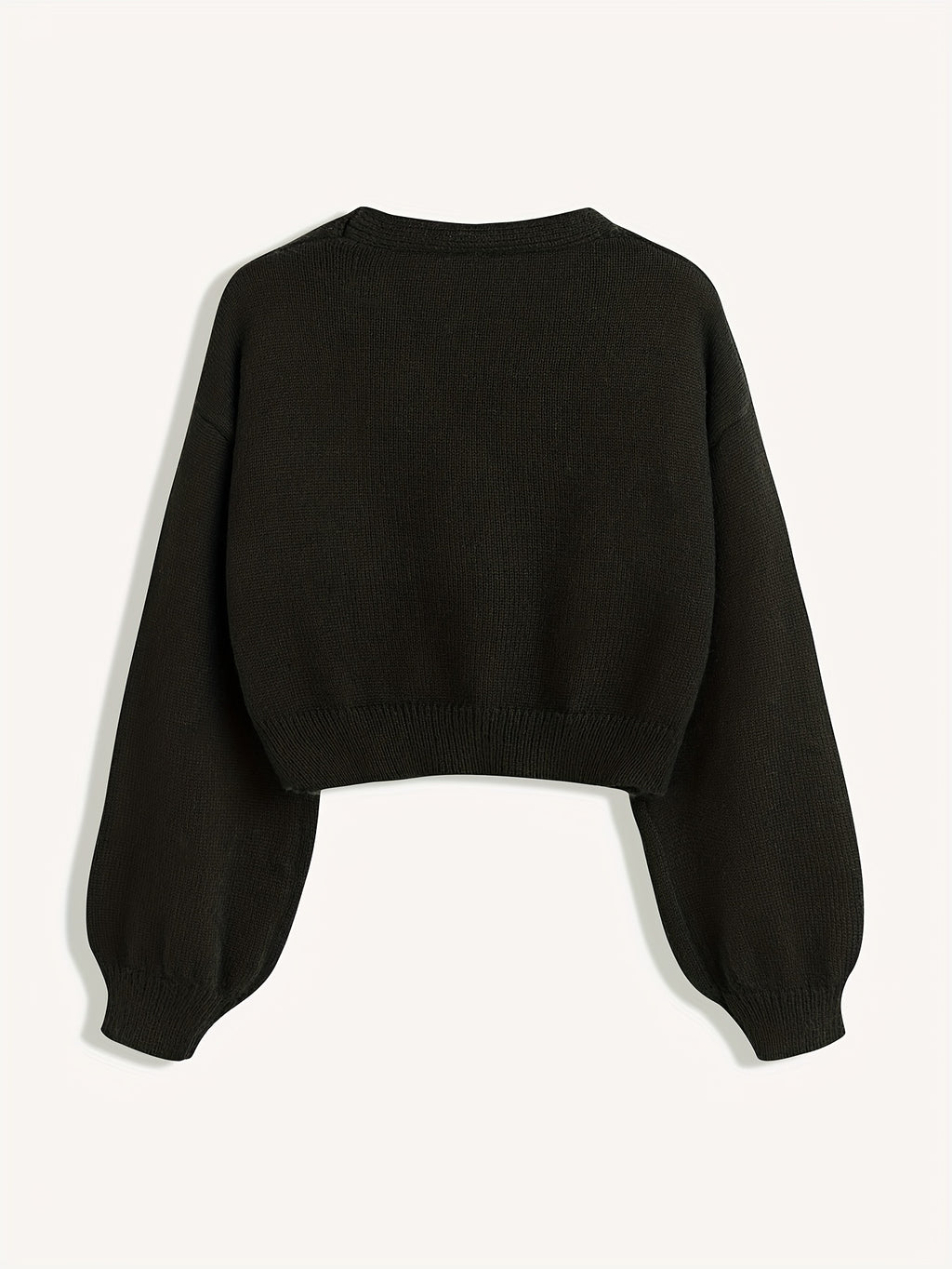 Orinae | Elegante dames cardigan met bloemen – Trui met lange mouwen en V-hals, geborduurd