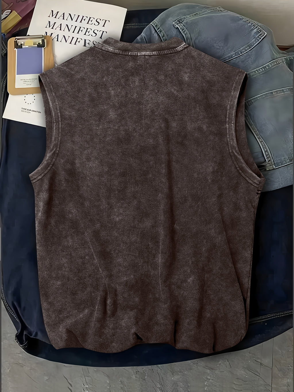 Delvryn | Heren Mouwloze Zomertanktop – Casual Streetwear