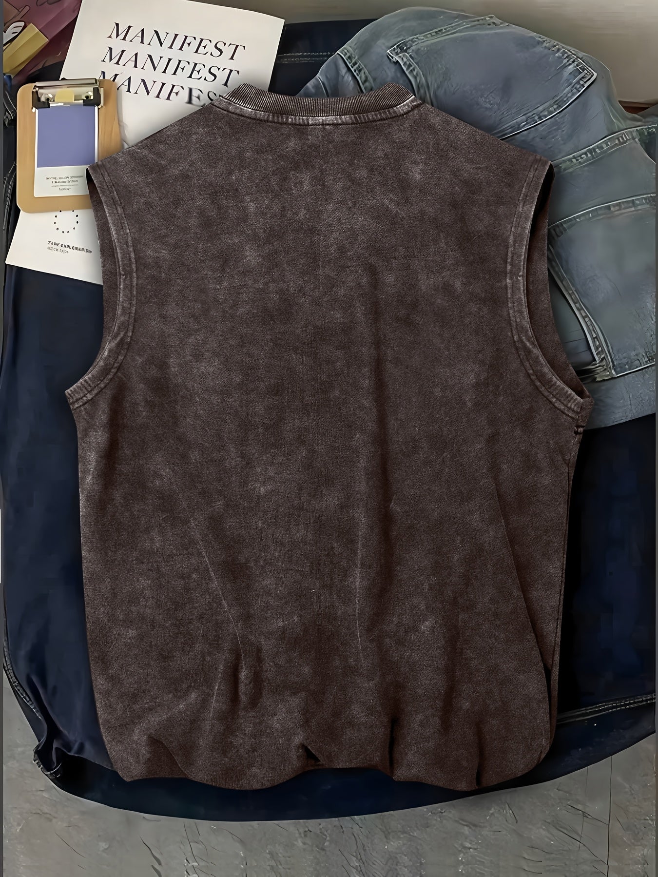 Delvryn | Heren Mouwloze Zomertanktop – Casual Streetwear