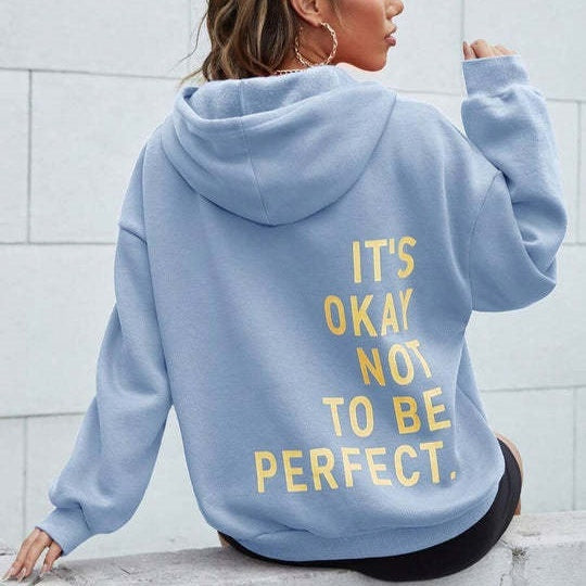 Isaelle | Damen-Hoodie mit Buchstabenprint – Lässiges Langarm-Sweatshirt für jeden Tag 