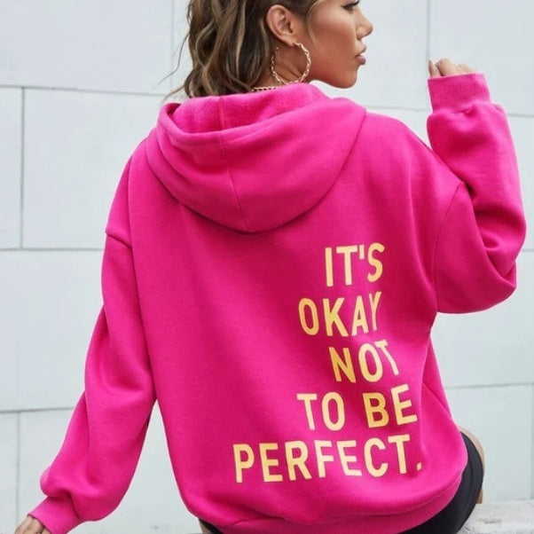 Isaelle | Damen-Hoodie mit Buchstabenprint – Lässiges Langarm-Sweatshirt für jeden Tag 