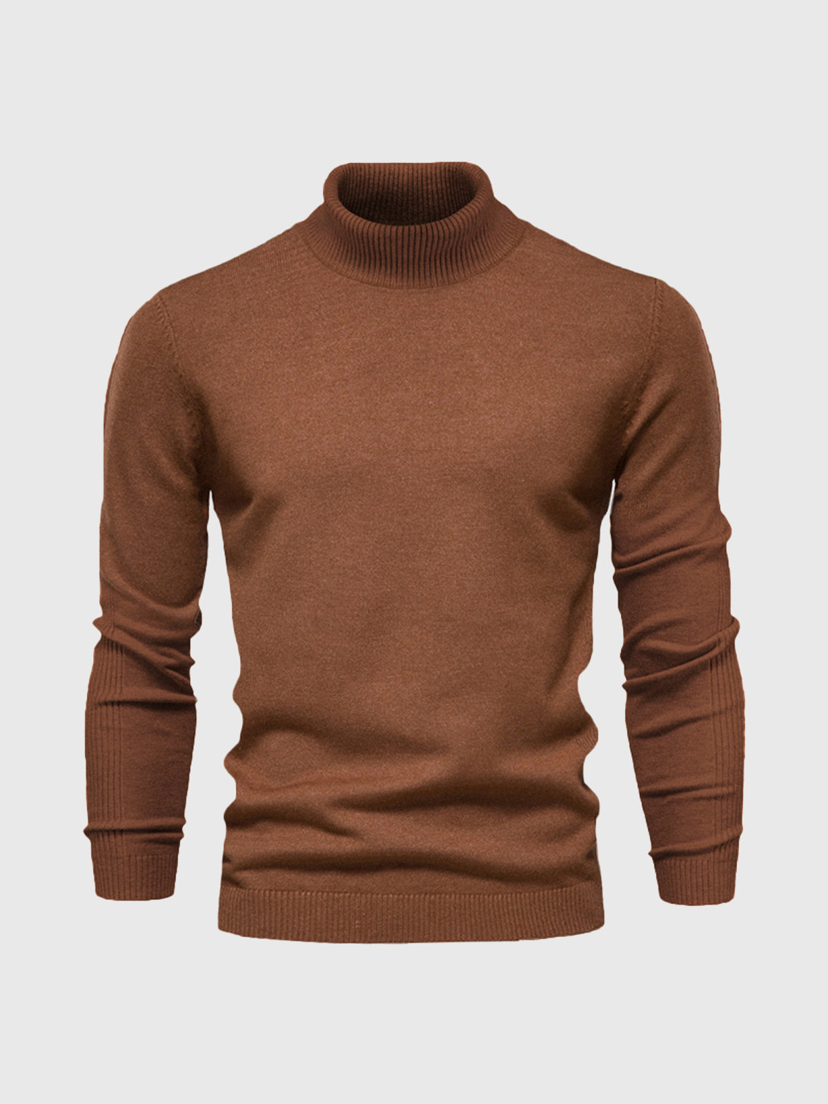 Merroth | Pull col roulé slim pour homme – lavable en machine, léger, disponible en plusieurs couleurs