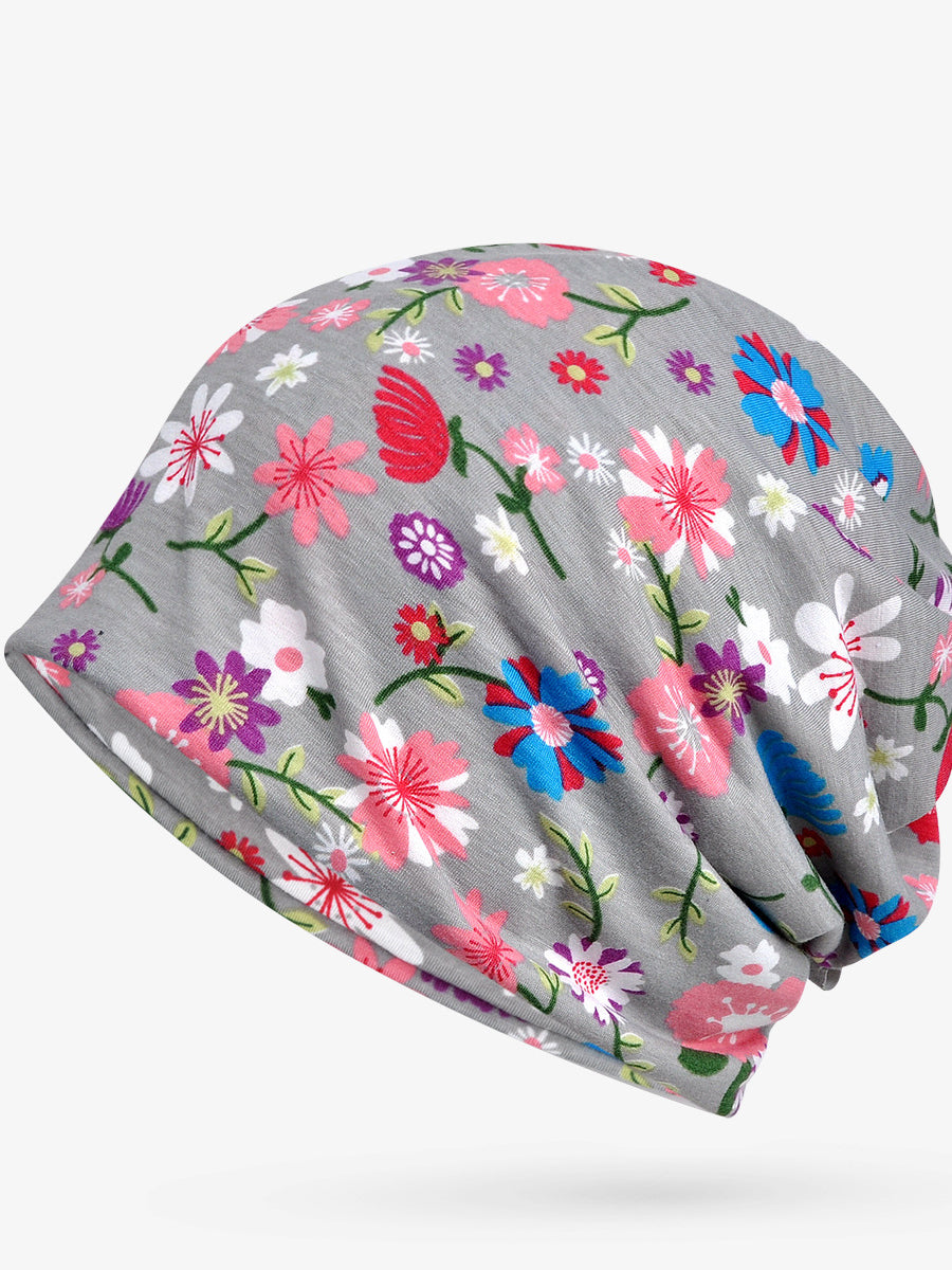 Orvielle | Zonnehoed voor dames met bloemenprint – Lichtgewicht buckethoed voor de lente en zomer