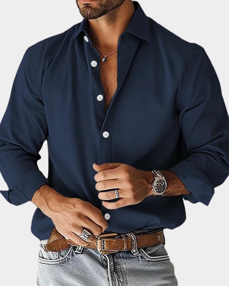 Avren | Heren Stretch Polo – Kreukvrij