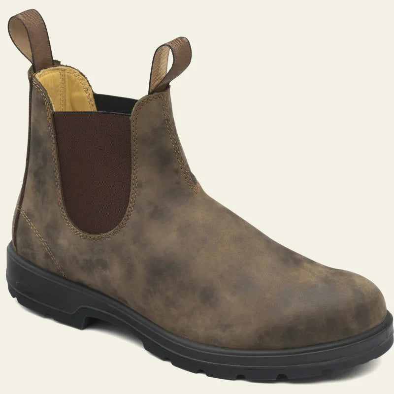 HydroSole | Bottines Chelsea imperméables pour hommes et femmes – bottes d'hiver et de pluie élégantes et abordables, style cuir.