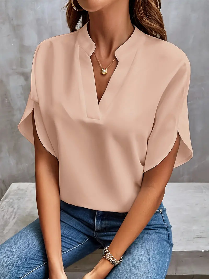 Blairelle | Elegante lichte blouse voor dames – stijlvolle casual top voor werk