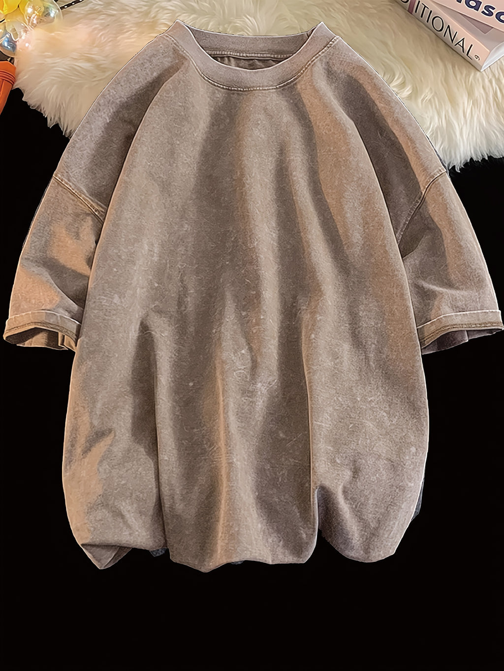 Paxen | Zwaar gewicht, gewassen T-shirt met vintage-look, unisex, losse pasvorm