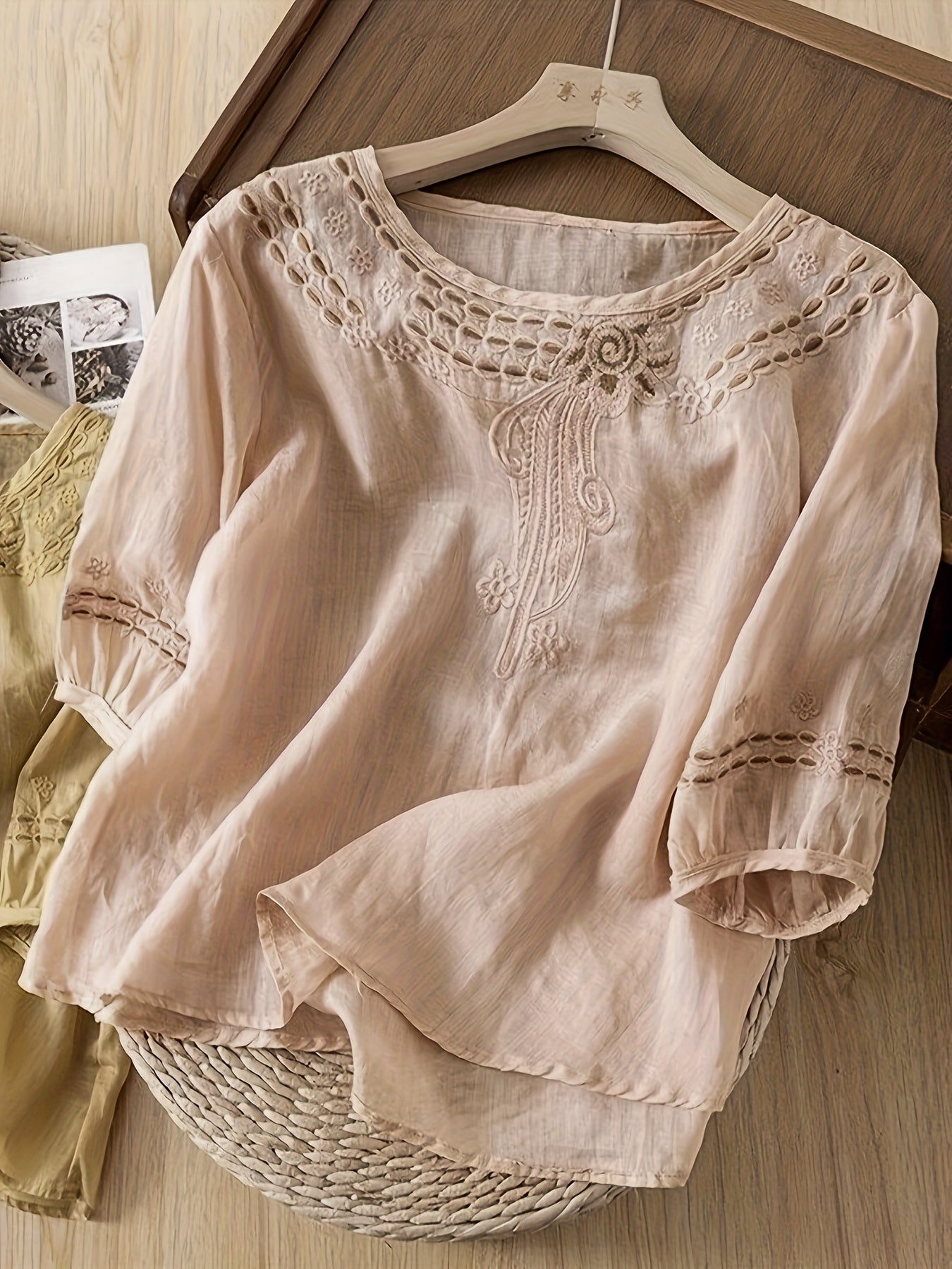 Nyzirel | Casual zomertop voor dames – Lichte blouse voor dagelijks gebruik en op vakantie