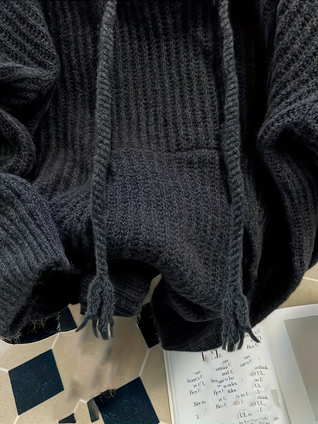 Irelis | Heren trui met capuchon en trekkoord, casual warme pullover met lange mouwen