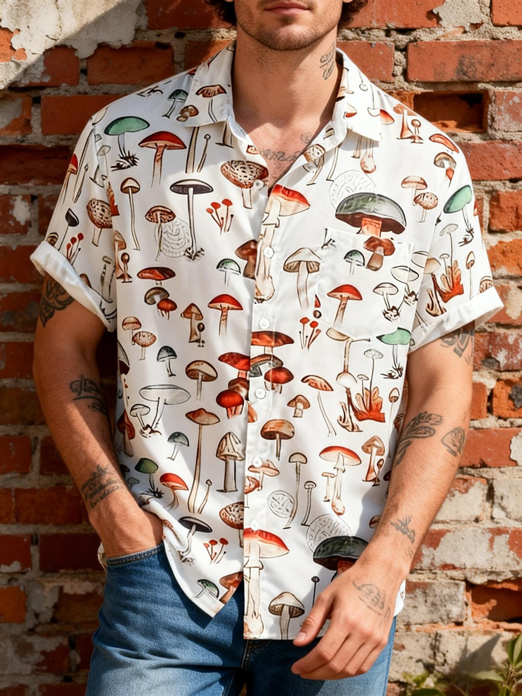 Bryxen | Hawaïaanse poloshirt voor heren – Casual zomerse streetwear
