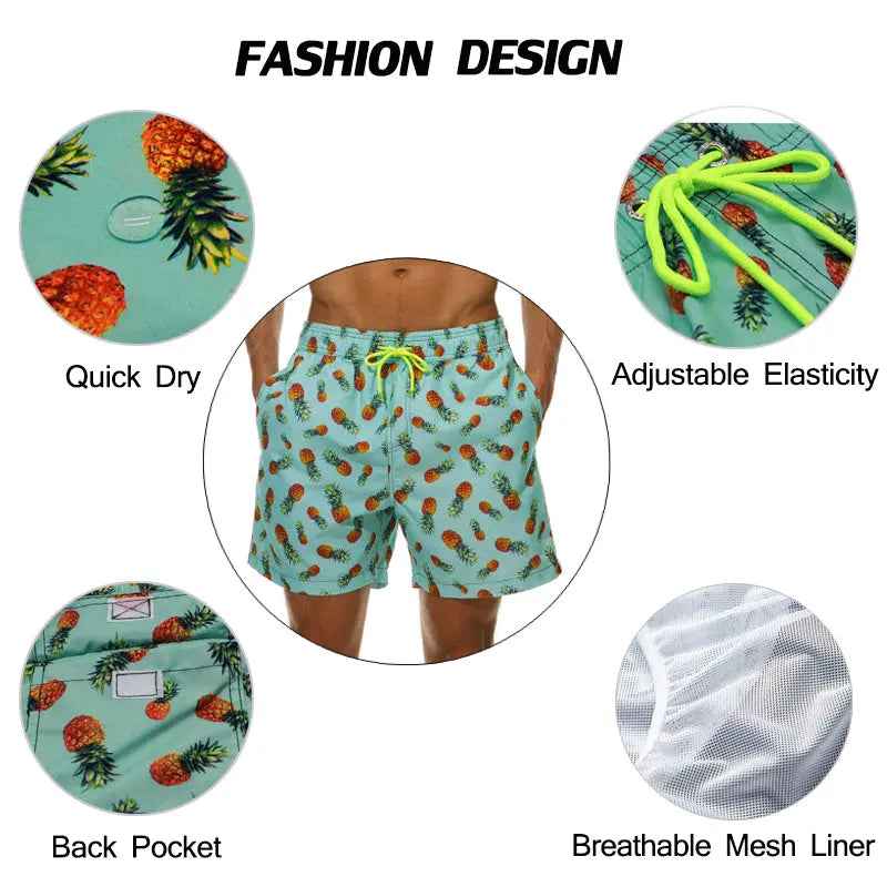 Miron | Heren sneldrogende zwembroek – lichtgewicht strandshort voor de zomer en zwemmen