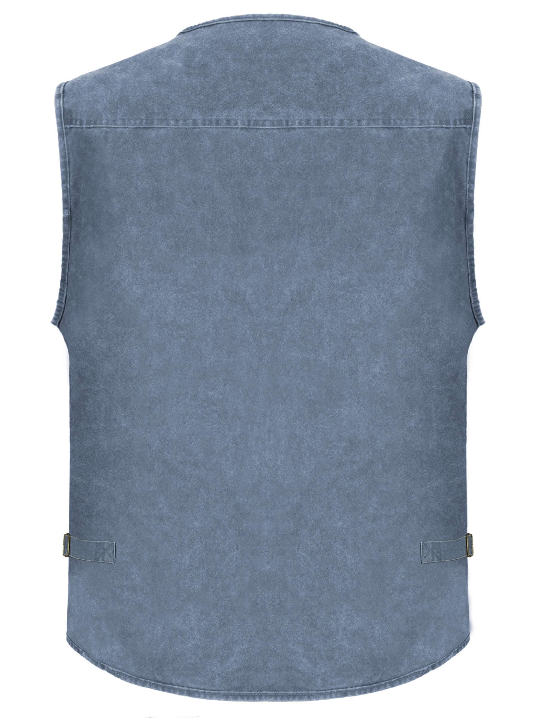 Antonio | Outdoor reisvest voor heren – lichtgewicht stone-washed tactisch vest met meerdere zakken