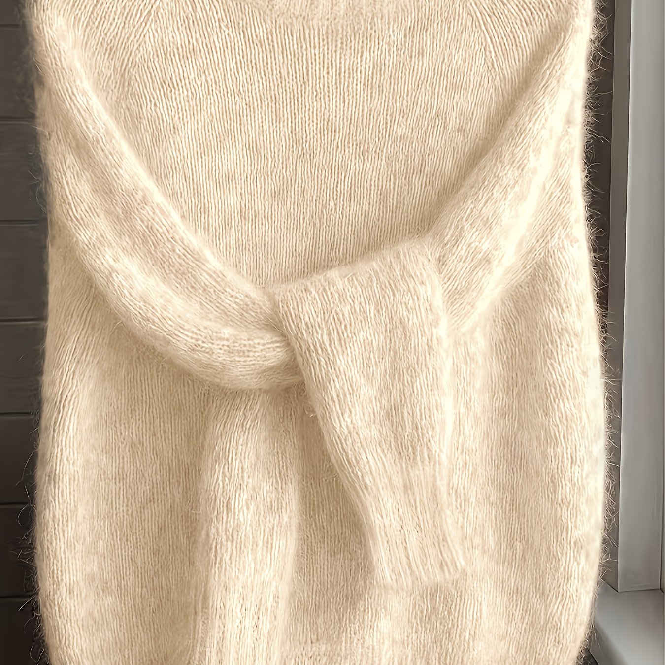 Lorixa | Zachte mohairmix trui voor dames – Comfortabele, stijlvolle raglanmouwen voor de winter