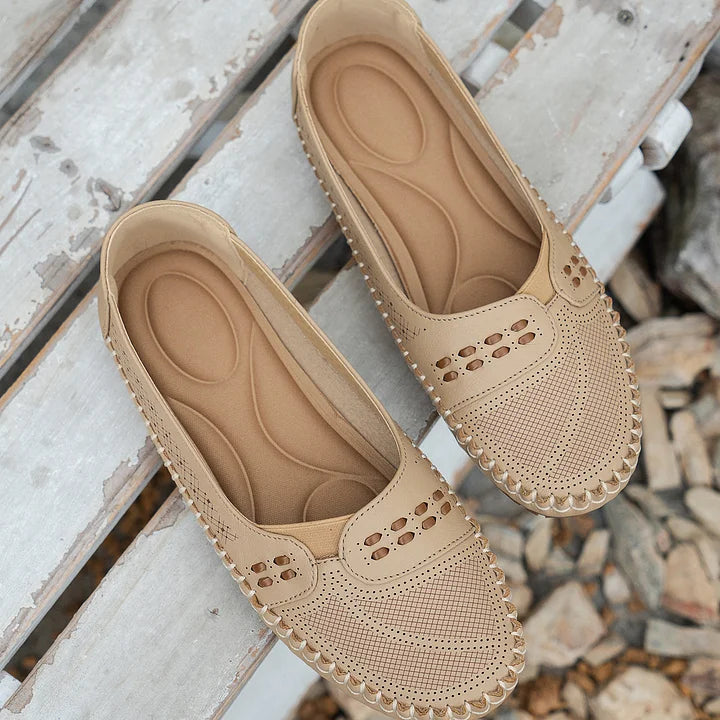 Trish | Mocassins orthopédiques confortables pour femmes - Soutien de la voûte plantaire, modèles à enfiler