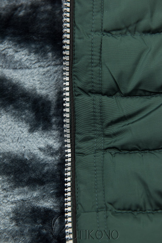 Xelvessa | Wattierte, fleecegefütterte Damen-Kapuzenjacke – Warmer Wintermantel, lässige Outdoor-Bekleidung
