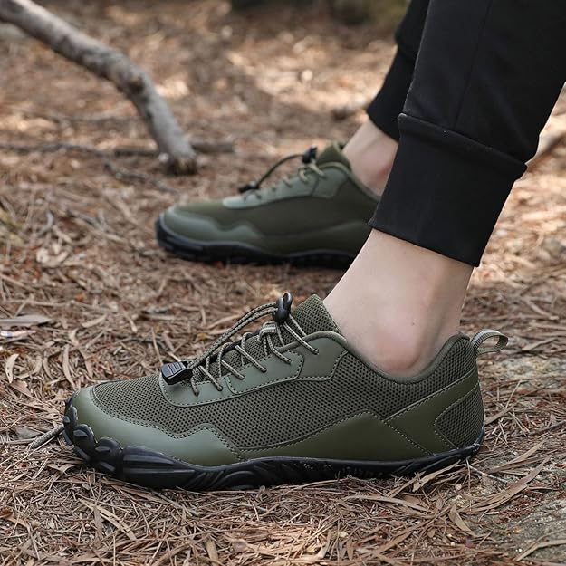 TrailFlex | Unisex Waterdichte Barefoot Wandelschoenen – Orthopedische Instap Mesh Sport Water Schoenen