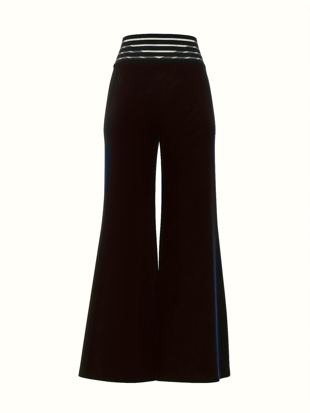 Syrene | Pantalon large taille haute pour femme – Détail élégant à l'entrejambe, extensible et confortable