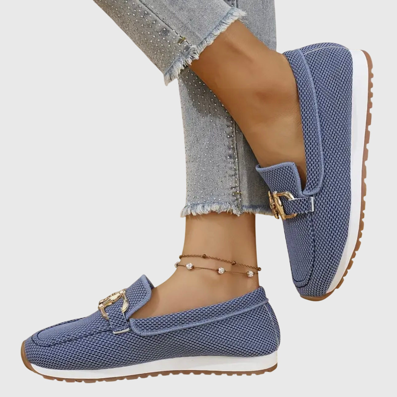 Vena | Orthopedische dames loafersneakers – instap comfortschoenen, ademende wandelsneakers
