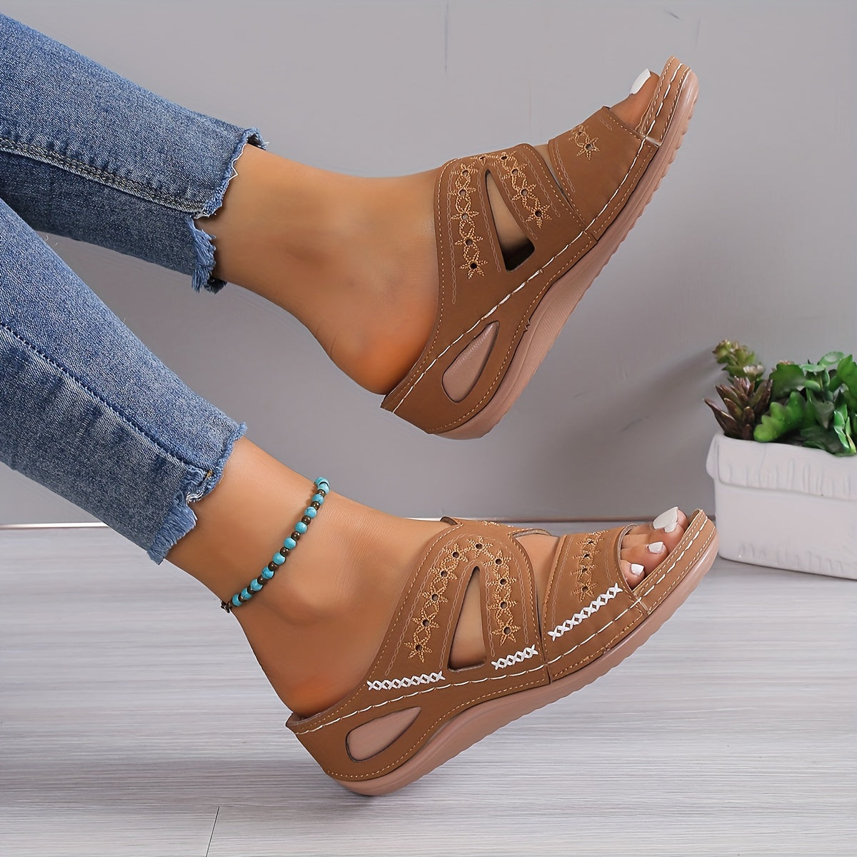 Vioneth | Comfortabele sandalen met steun voor dames – orthopedische voetboogsteun