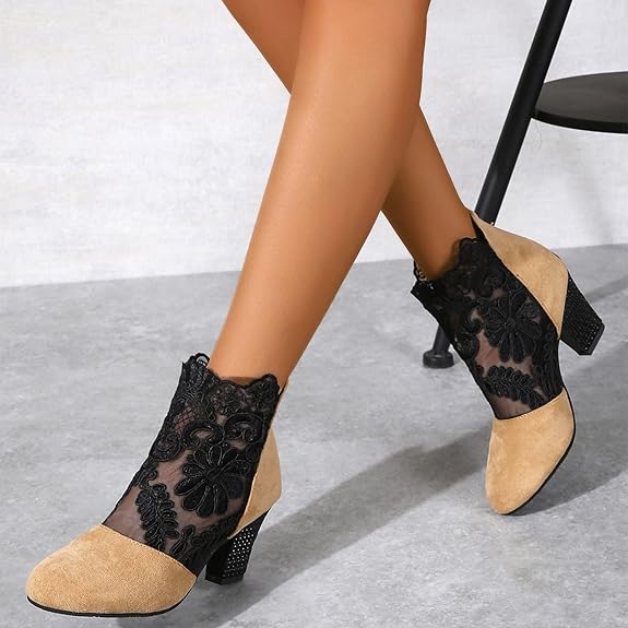 Zorya | Damesschoenen met lage hak – luchtige, elegante schoenen met lage hak en comfortabel instapmodel