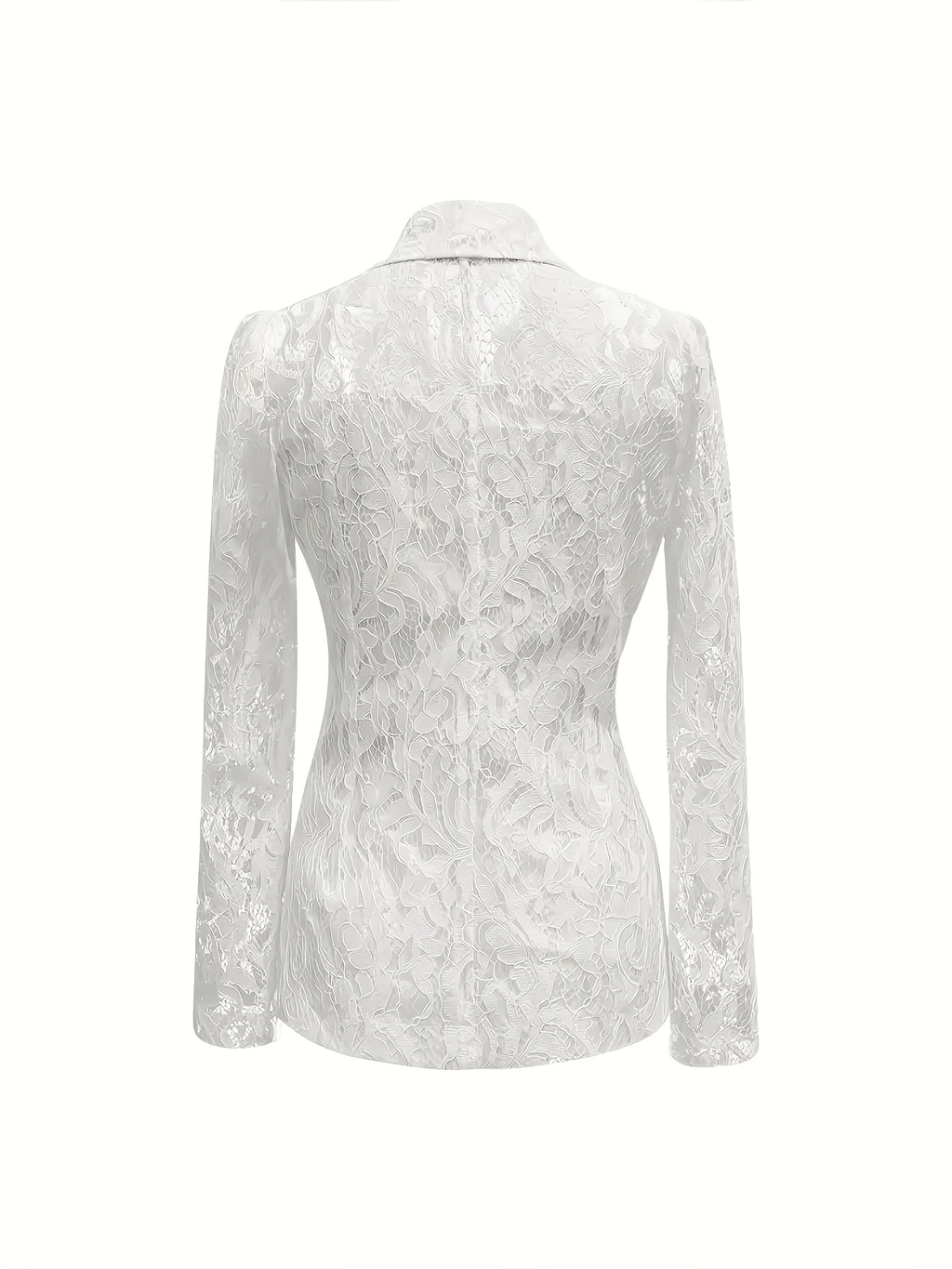 Norielle | Zomerse, doorschijnende damesblazer met voering