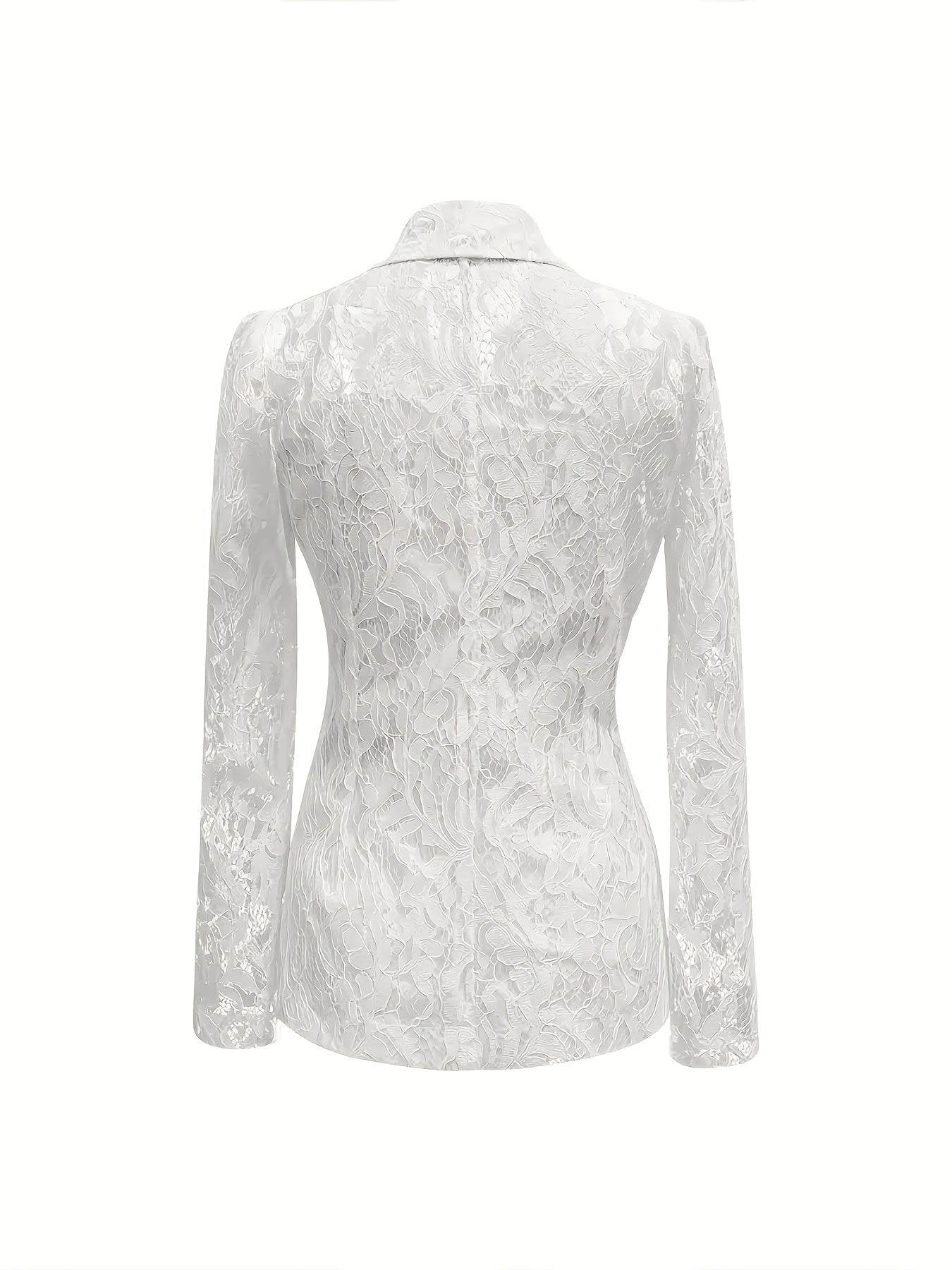 Norielle | Zomerse, doorschijnende damesblazer met voering