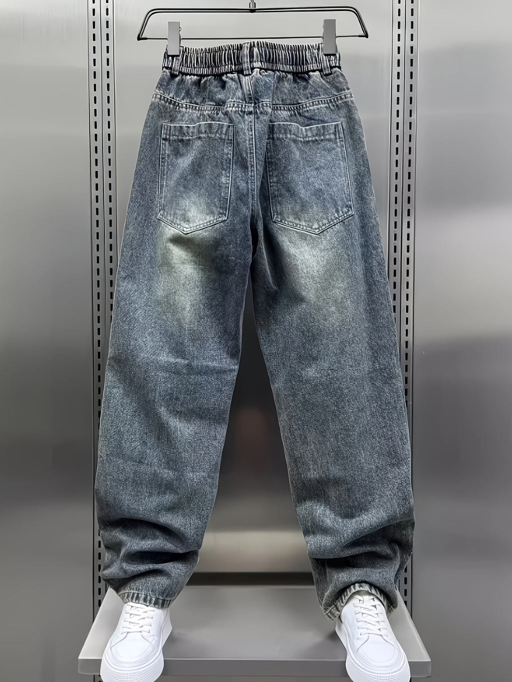 Arden | Heren Patchwork Gescheurde Harem Jeans