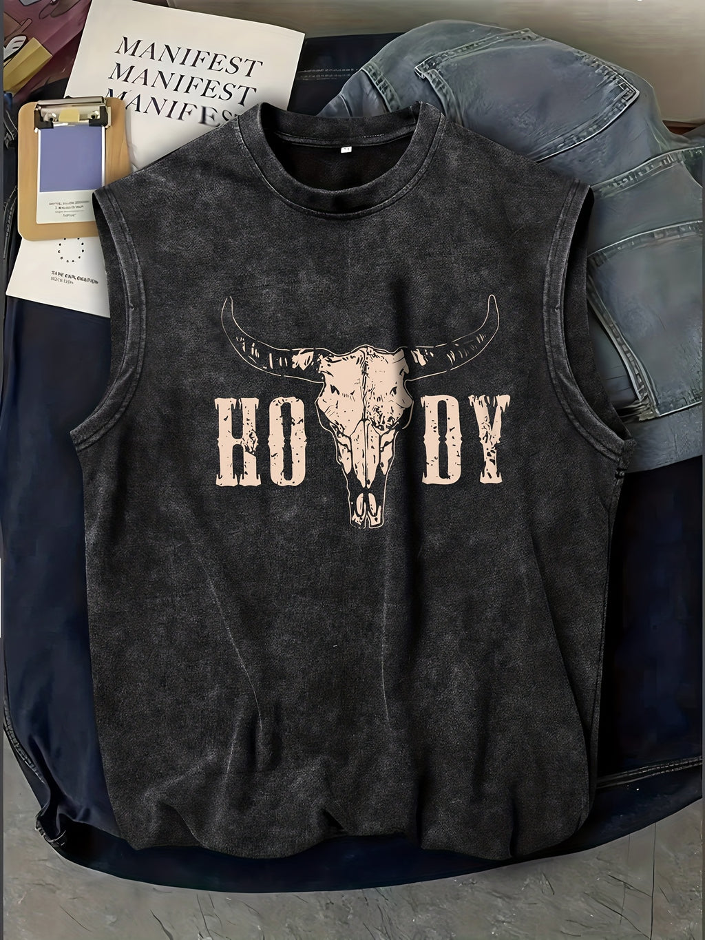 Delvryn | Heren Mouwloze Zomertanktop – Casual Streetwear