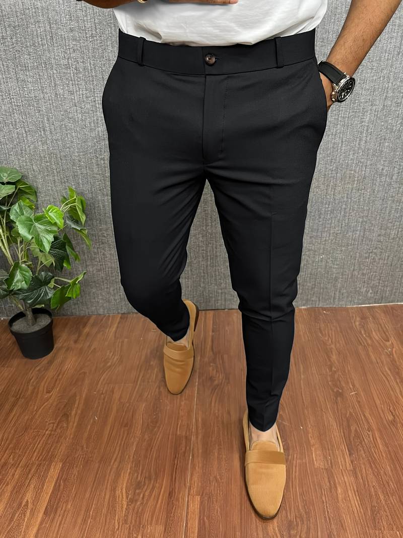 Olivier | Pantalon slim décontracté pour homme - Pantalon idéal pour le bureau et le quotidien