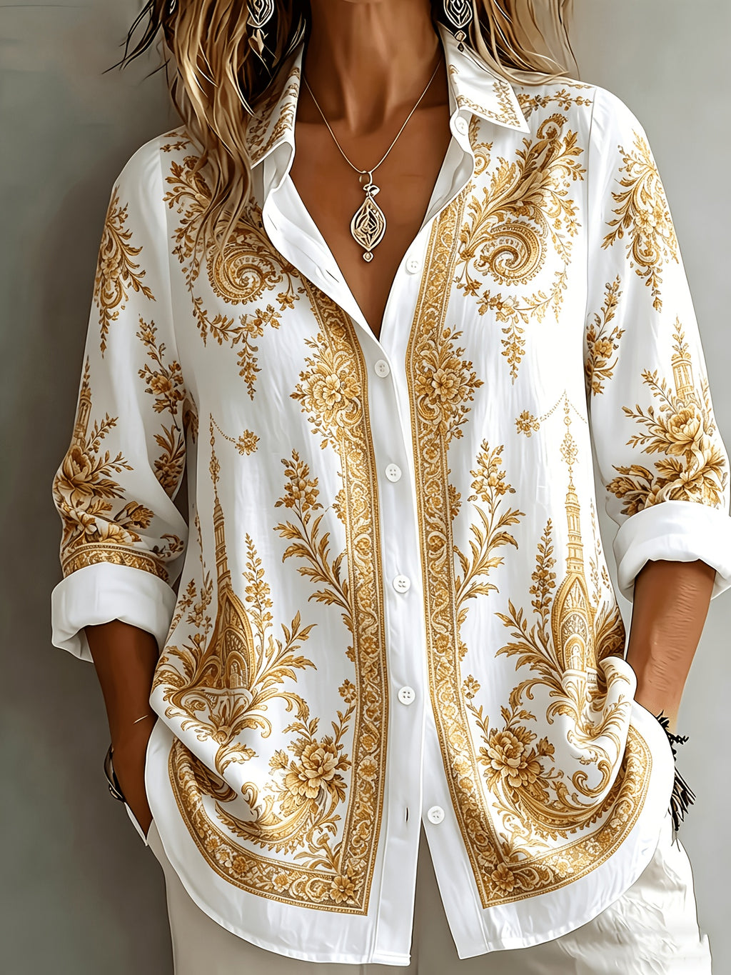 Quelyn | Casual zomershirt voor dames – Elegante top voor dagelijks gebruik