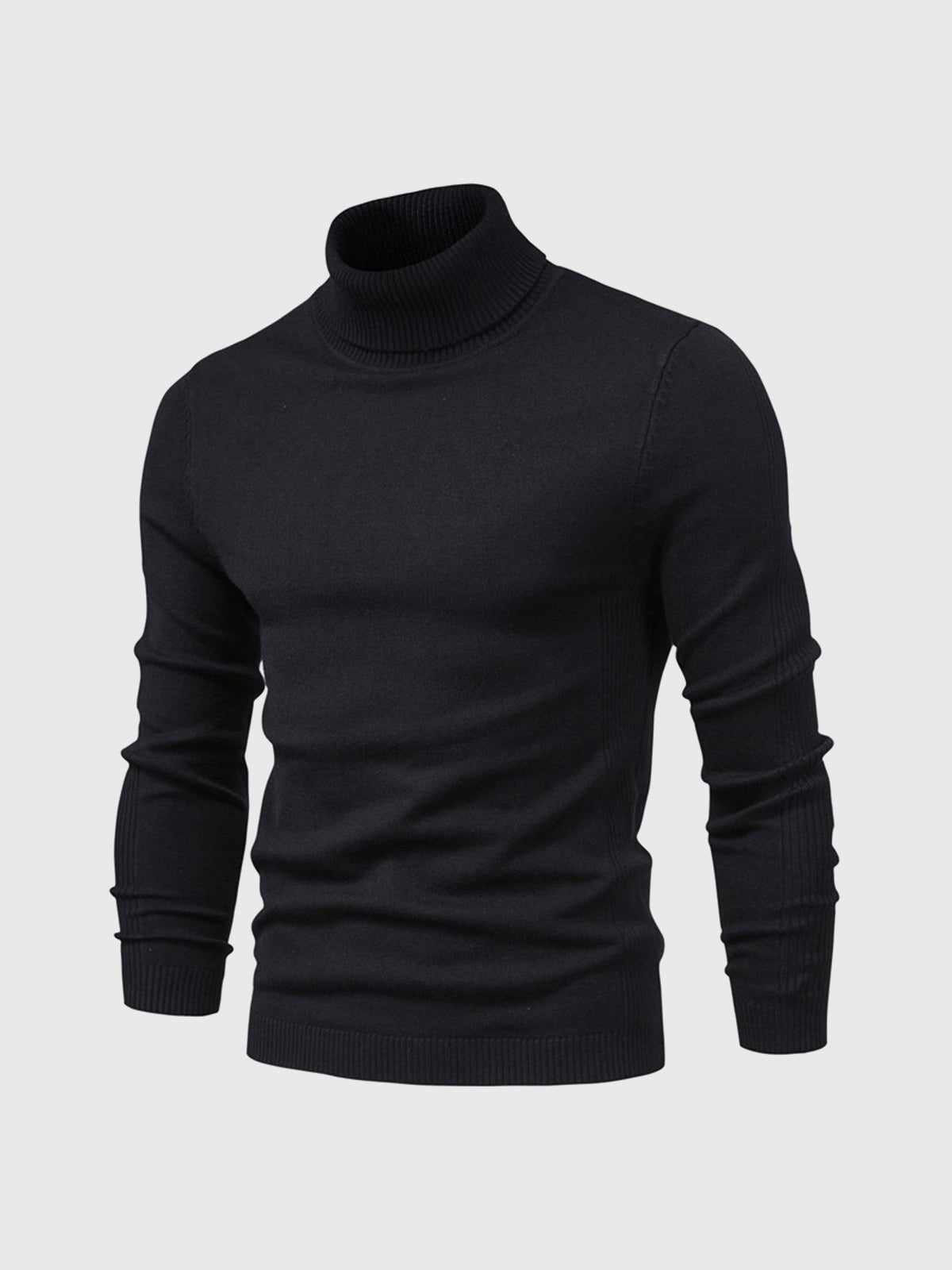 Merroth | Pull col roulé slim pour homme – lavable en machine, léger, disponible en plusieurs couleurs