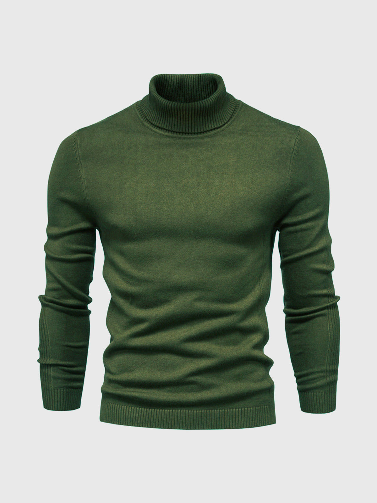 Merroth | Pull col roulé slim pour homme – lavable en machine, léger, disponible en plusieurs couleurs
