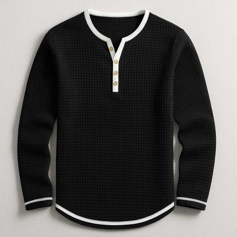 Tavex | Klassieke elegante gebreide trui met ronde hals voor heren – normale pasvorm, zachte comfortabele stof, casual