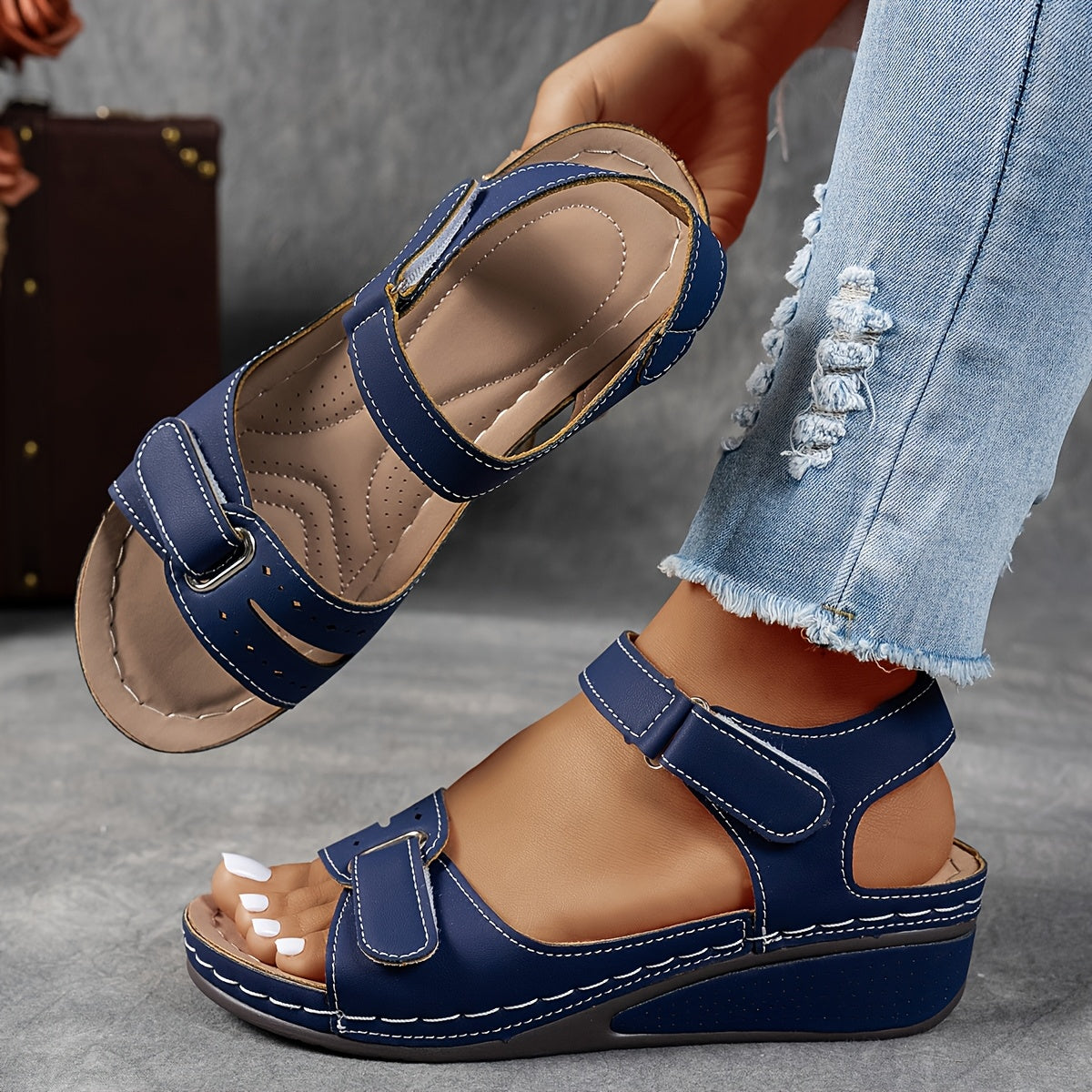 Jaxine | Orthopedische comfortsandalen – dames ondersteunend en verstelbaar